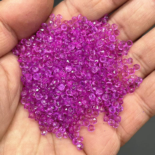 Rose 3mm Pointback Crystals