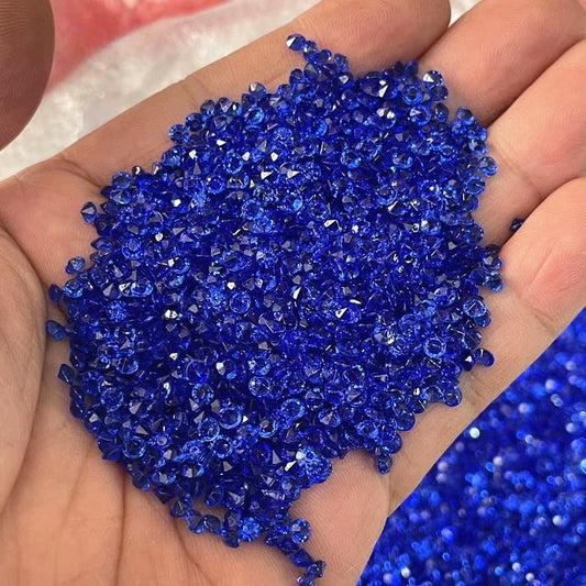Sapphire  3mm Pointback Crystals