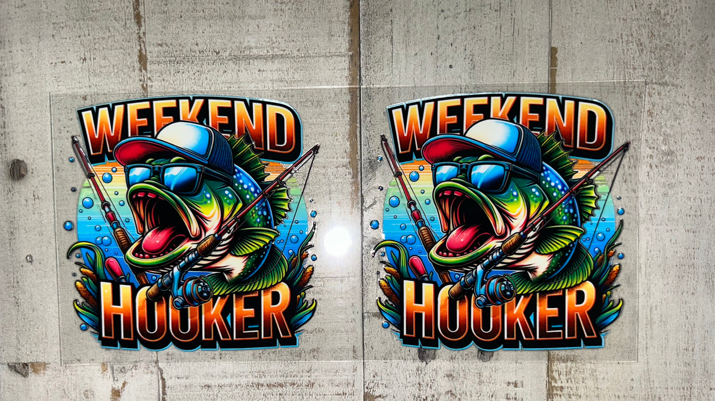 Weekend Hooker UV DTF Wrap