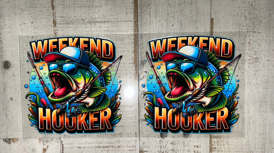 Weekend Hooker UV DTF Wrap