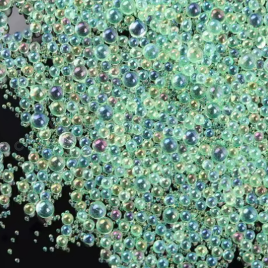 Spring Green Luxe Caviar Beads
