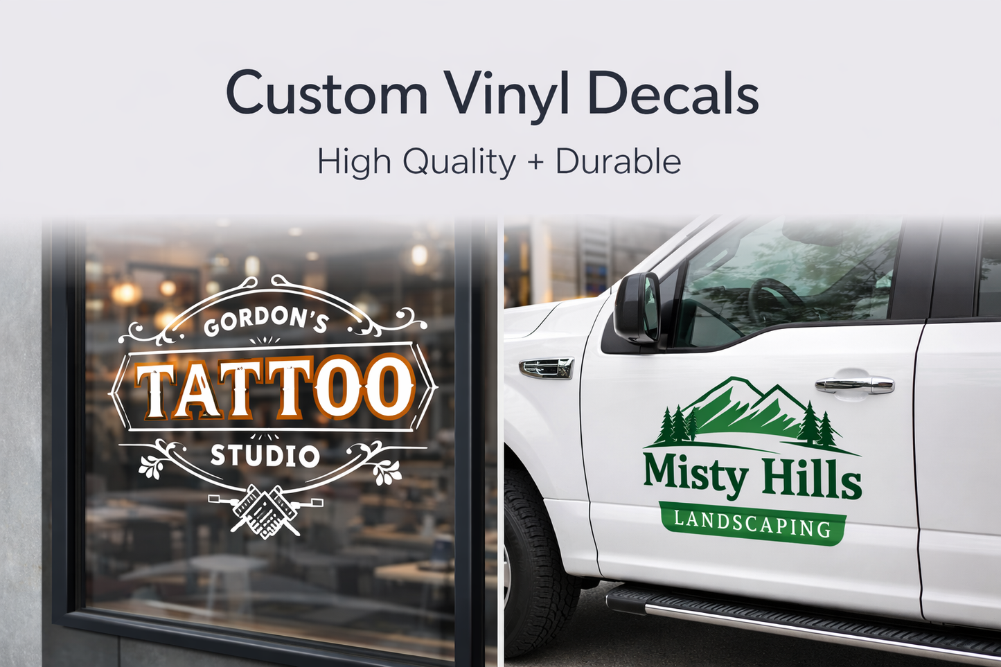 Custom Vinyl Decals