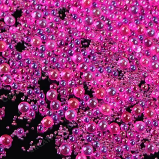 Magenta Luxe Caviar Beads
