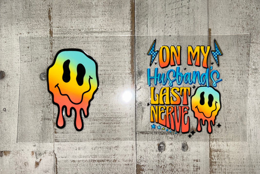 Last Nerve Vibes UV DTF Wrap