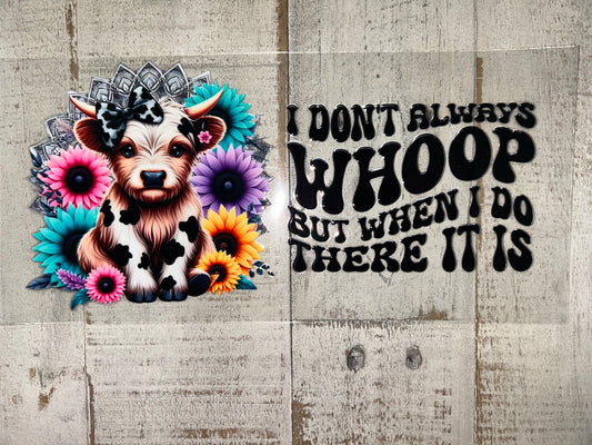 Whoop There It Is UV DTF Wrap