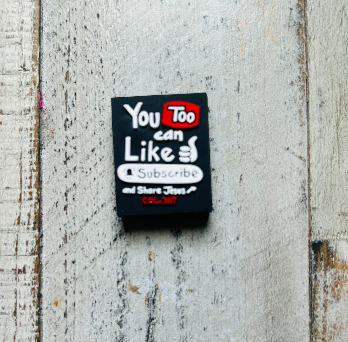 Like & Subscribe Focal Bead