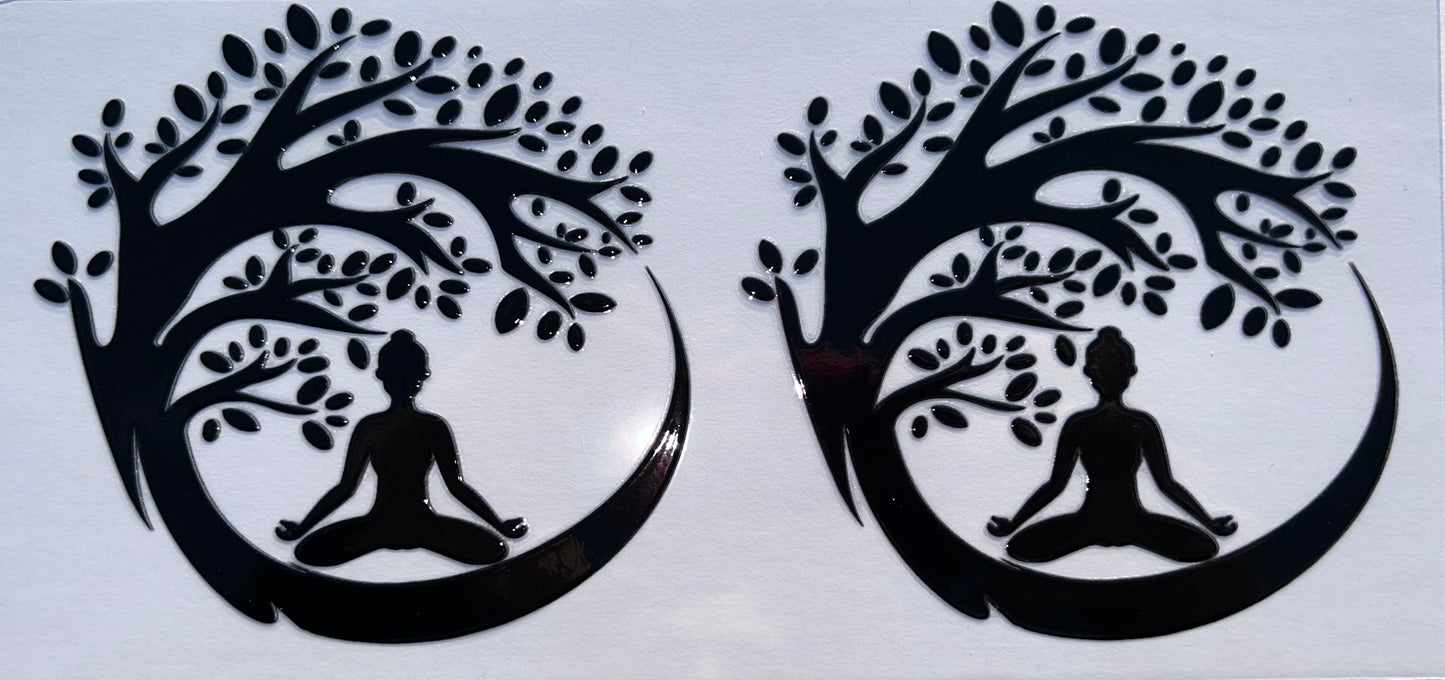 Zen Tree UV DTF Wrap