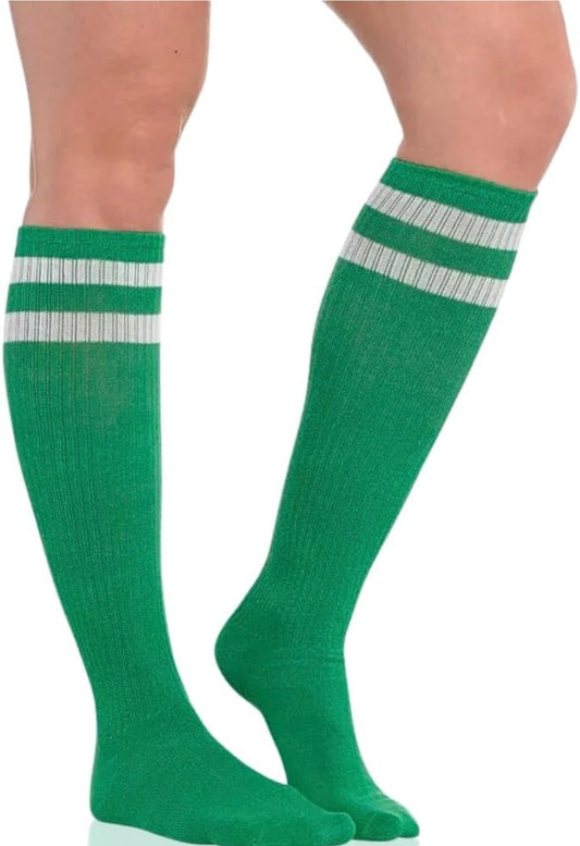 Green Knee High Socks