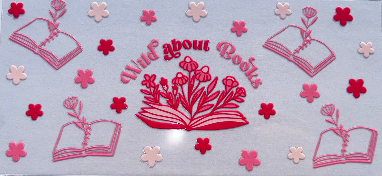 Wild About Books UV DTF Wrap
