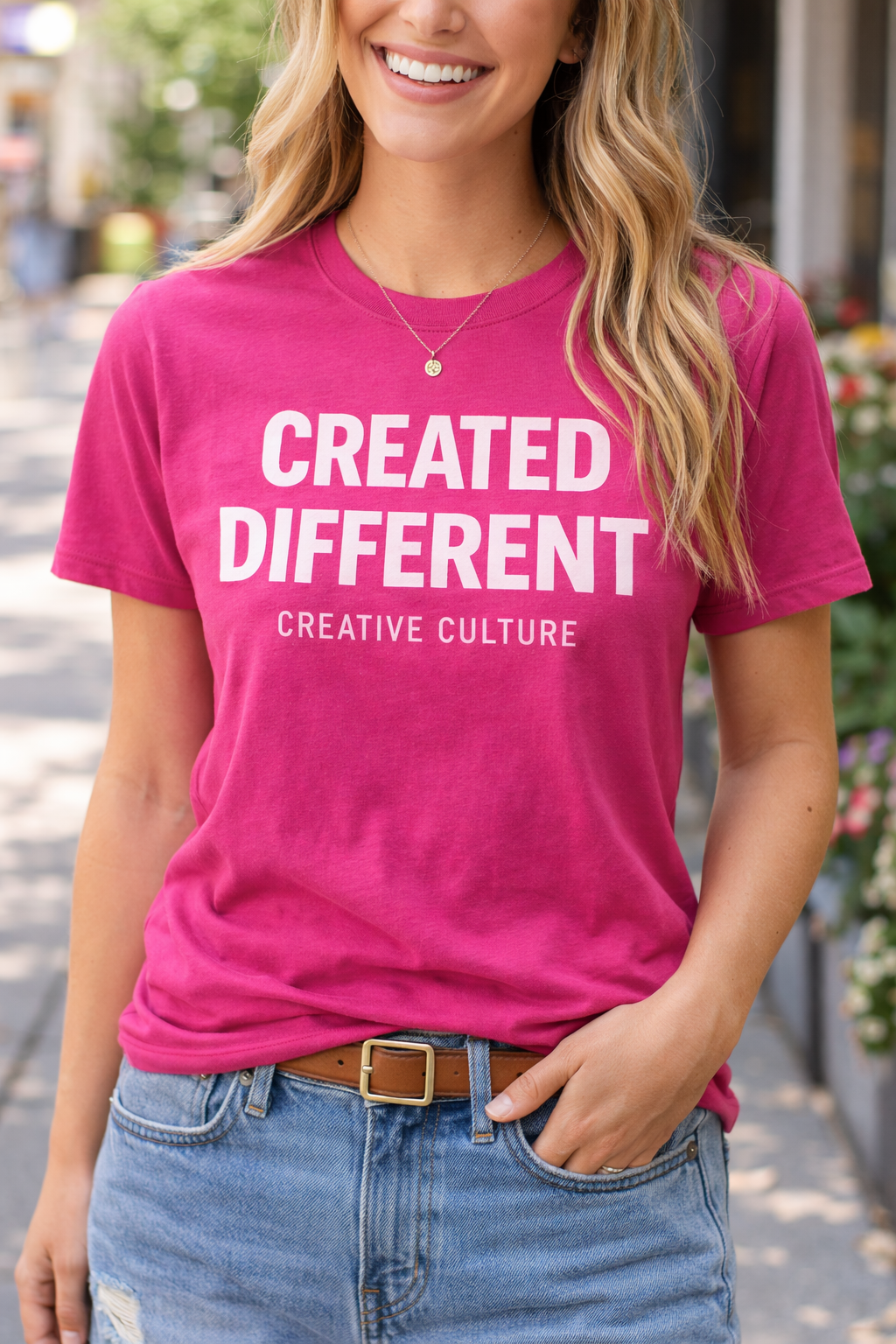 Created Different Statement Tee