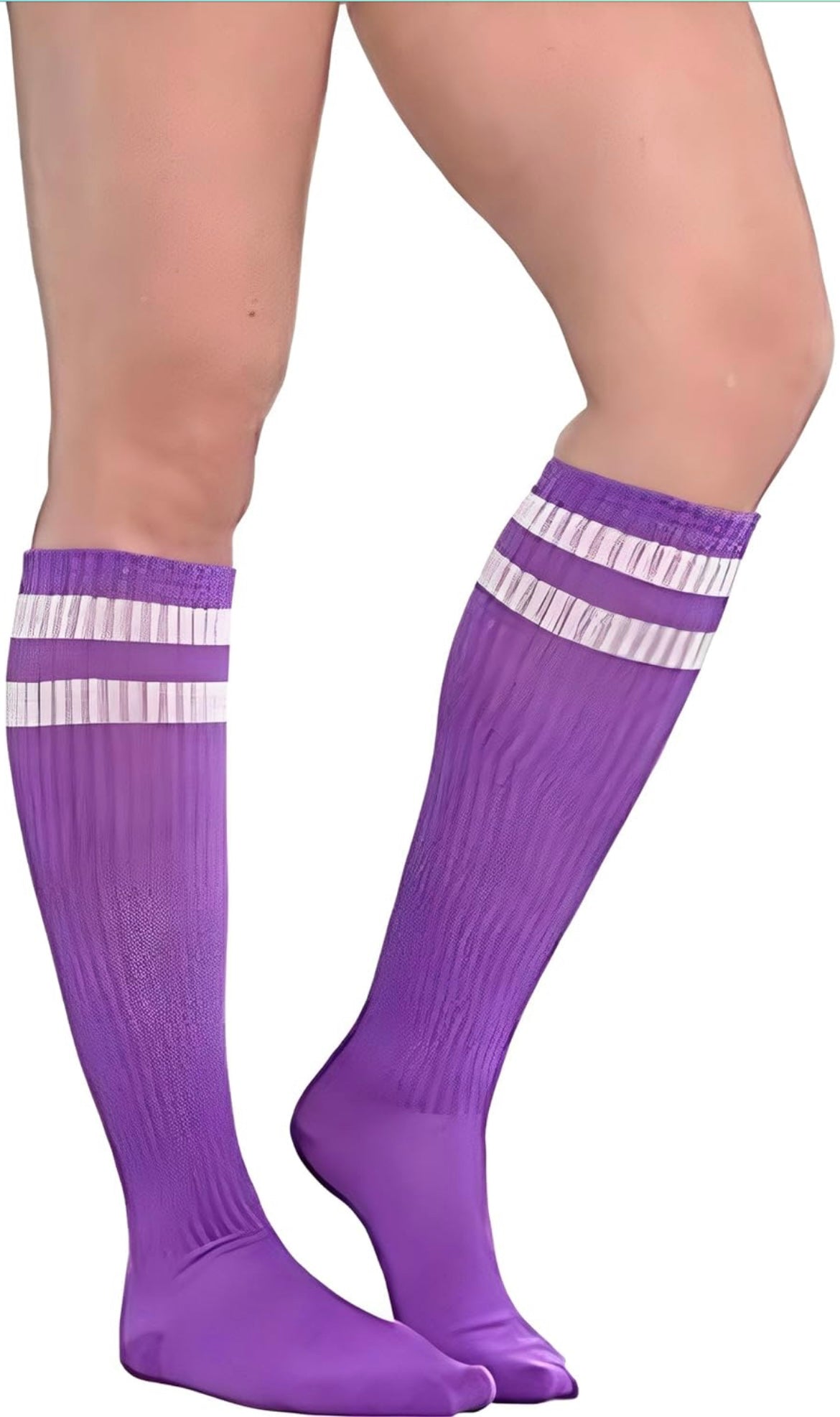 Purple Knee High Socks