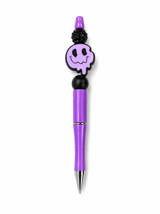 Melted Smile Beaded Pen