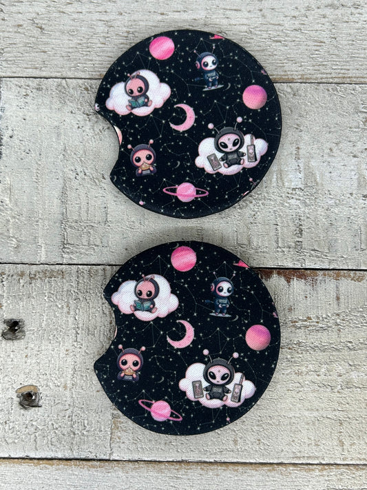 Nova’s Cosmic Dock Car Coasters (2pc Set)