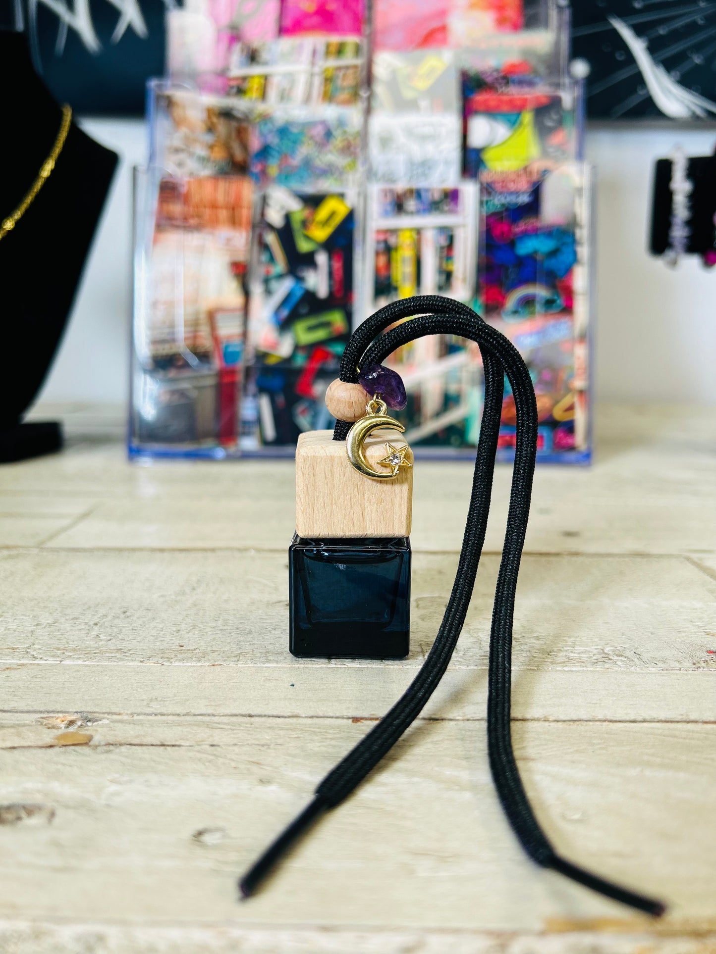 π Ash & Amethyst Car Diffuser β The Elegy Season Collection