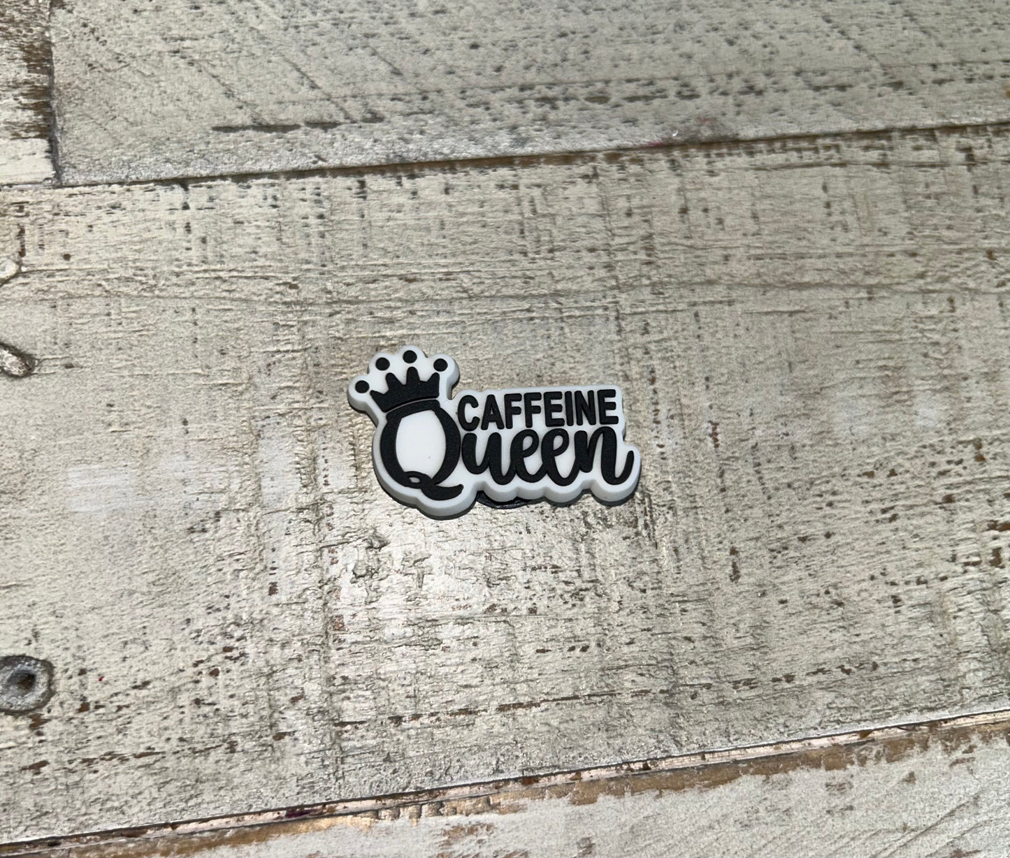 Caffeine Queen Shoe Charm