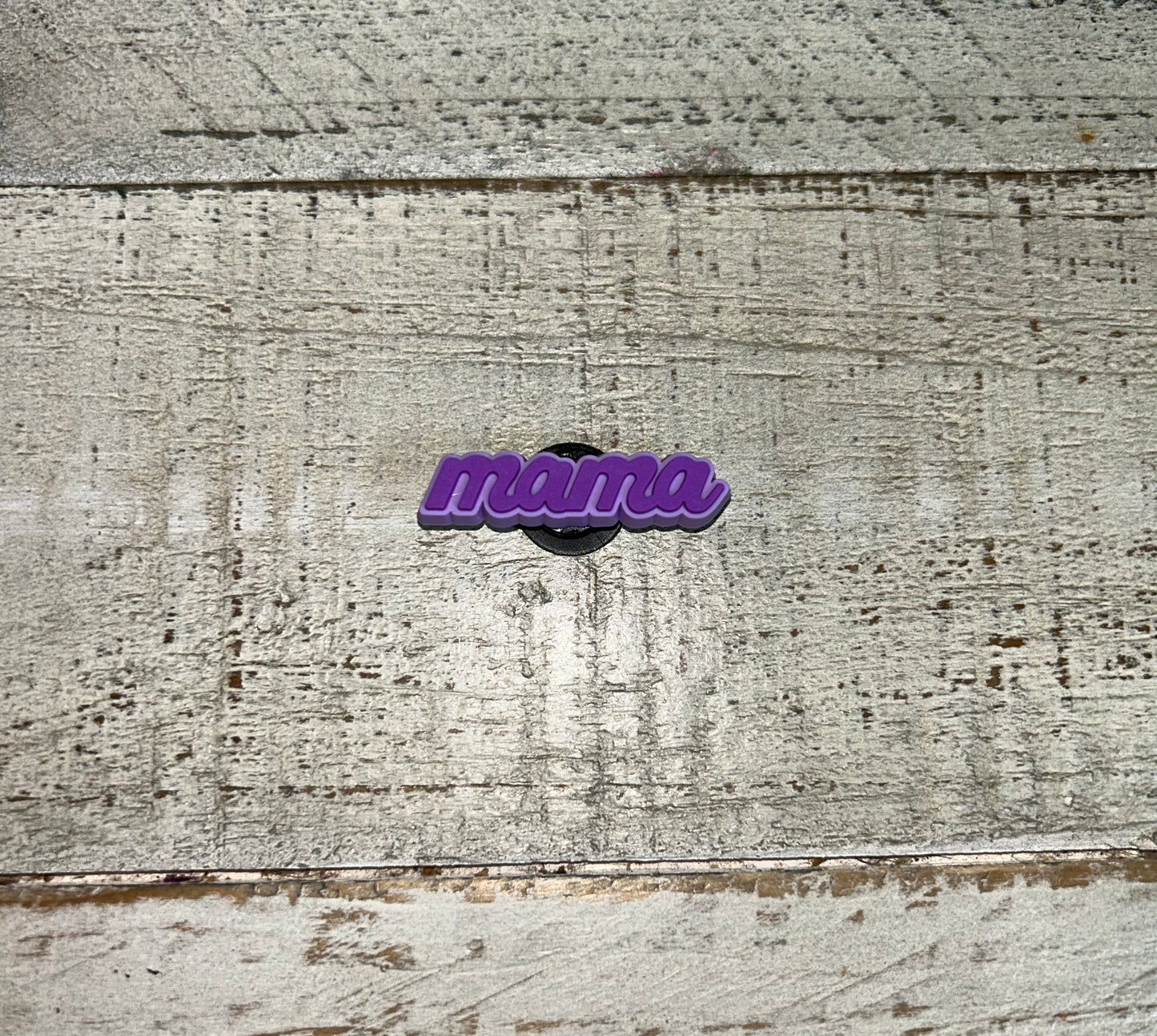 Purple Mama Shoe Charm