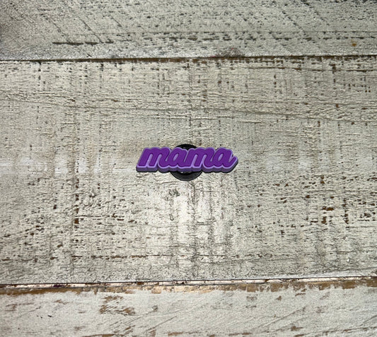 Purple Mama Shoe Charm