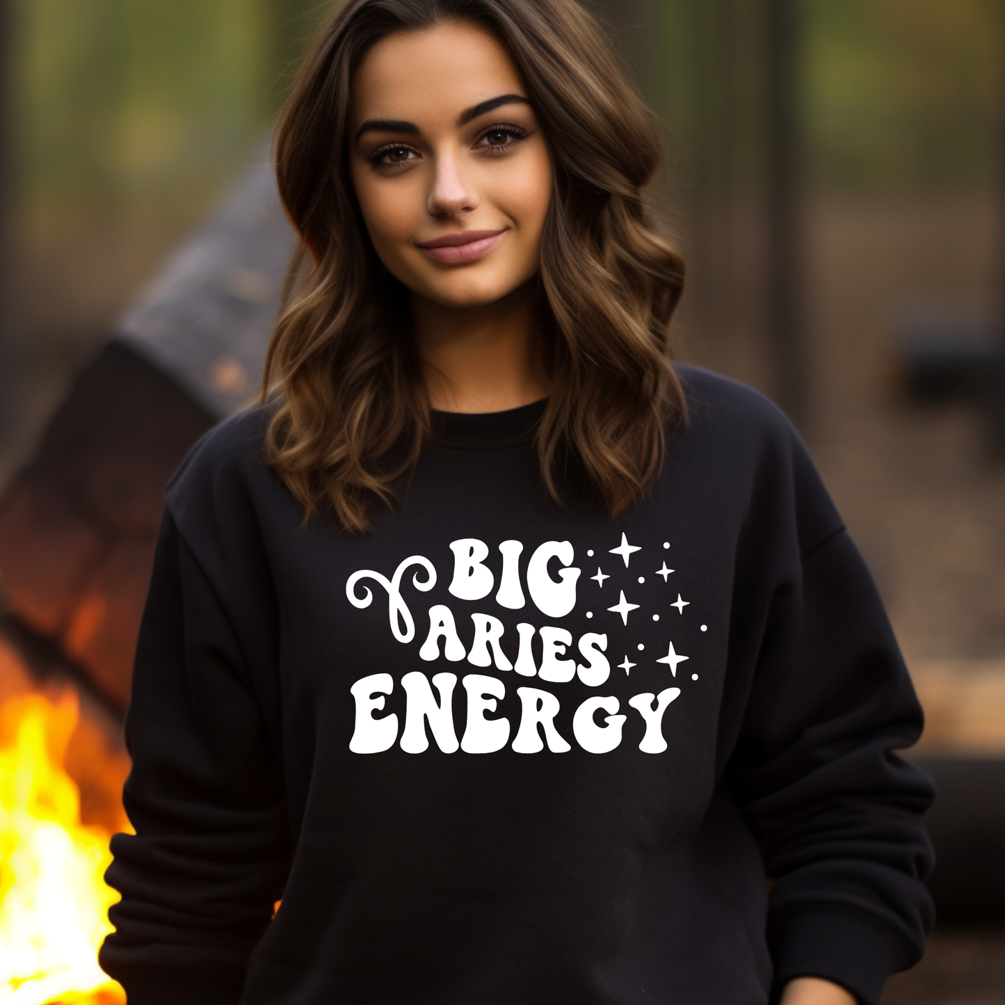 Big Aries Energy Crewneck – Creative Culture Thread Bar