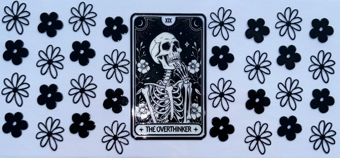 The Overthinker UV DTF Wrap
