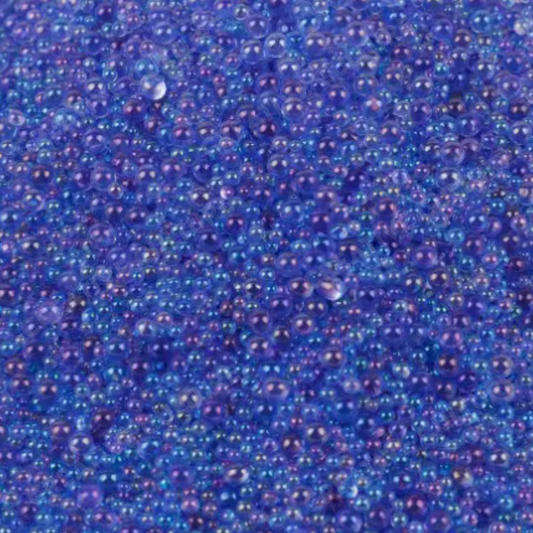 Sapphire Luxe Caviar Beads