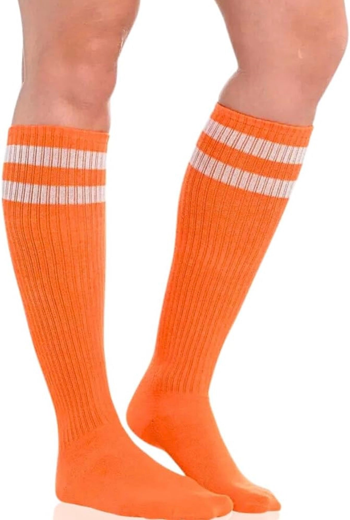 Orange Knee High Socks