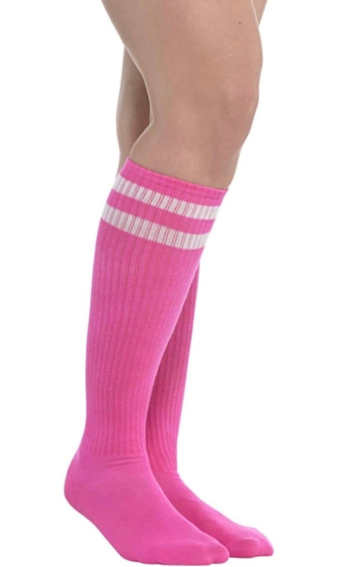 Pink Knee High Socks