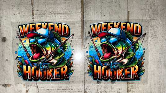 Weekend Hooker UV DTF Wrap