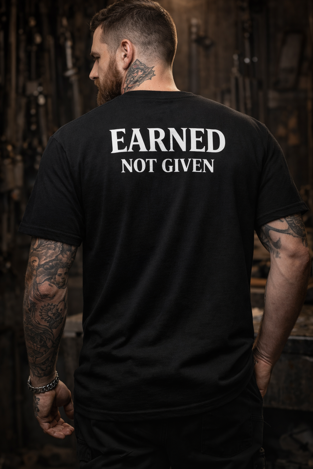 Earned, Not Given — Standard Issue 02 Tee