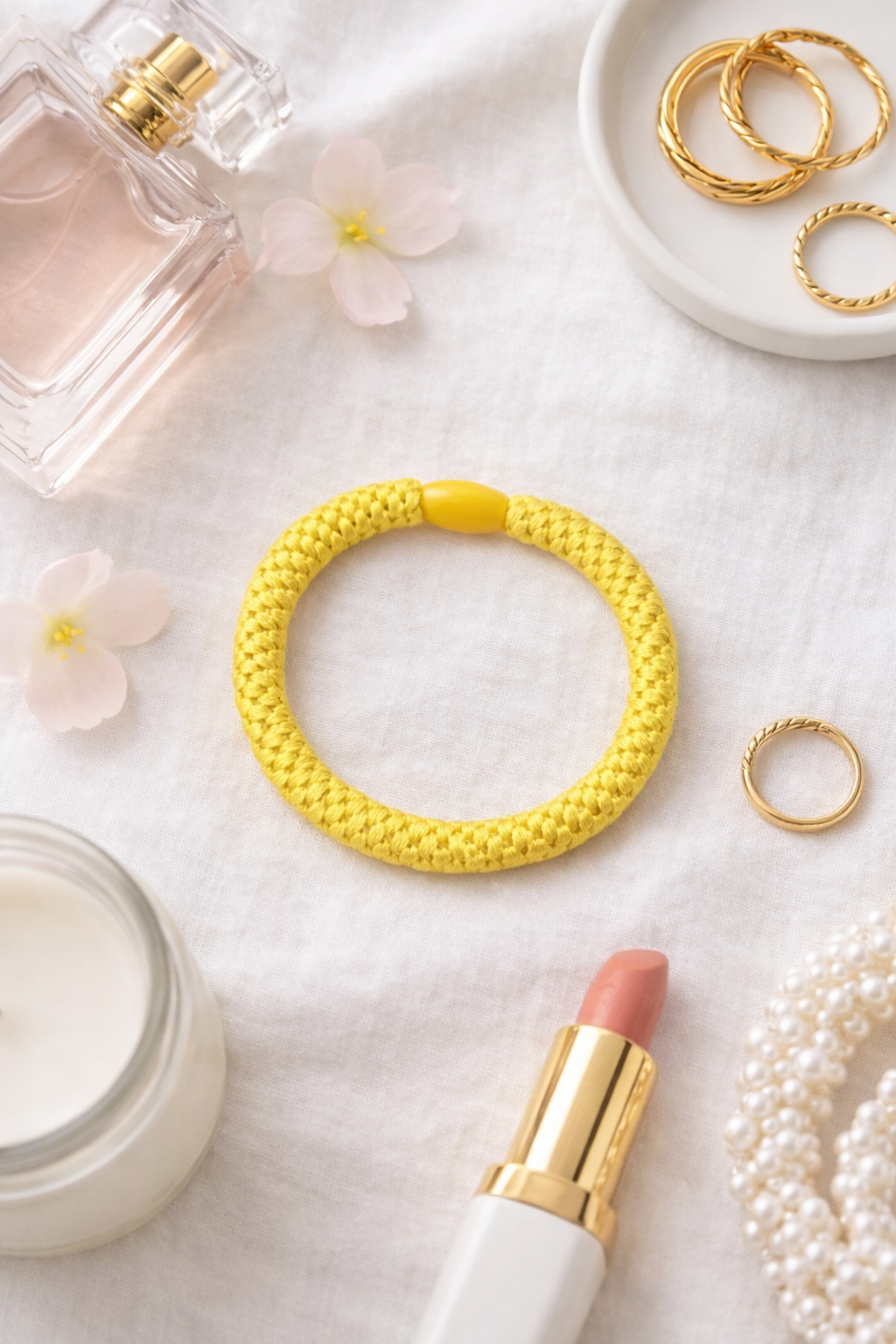 Braided Loop Bracelet — Hair Tie + Wrist Band