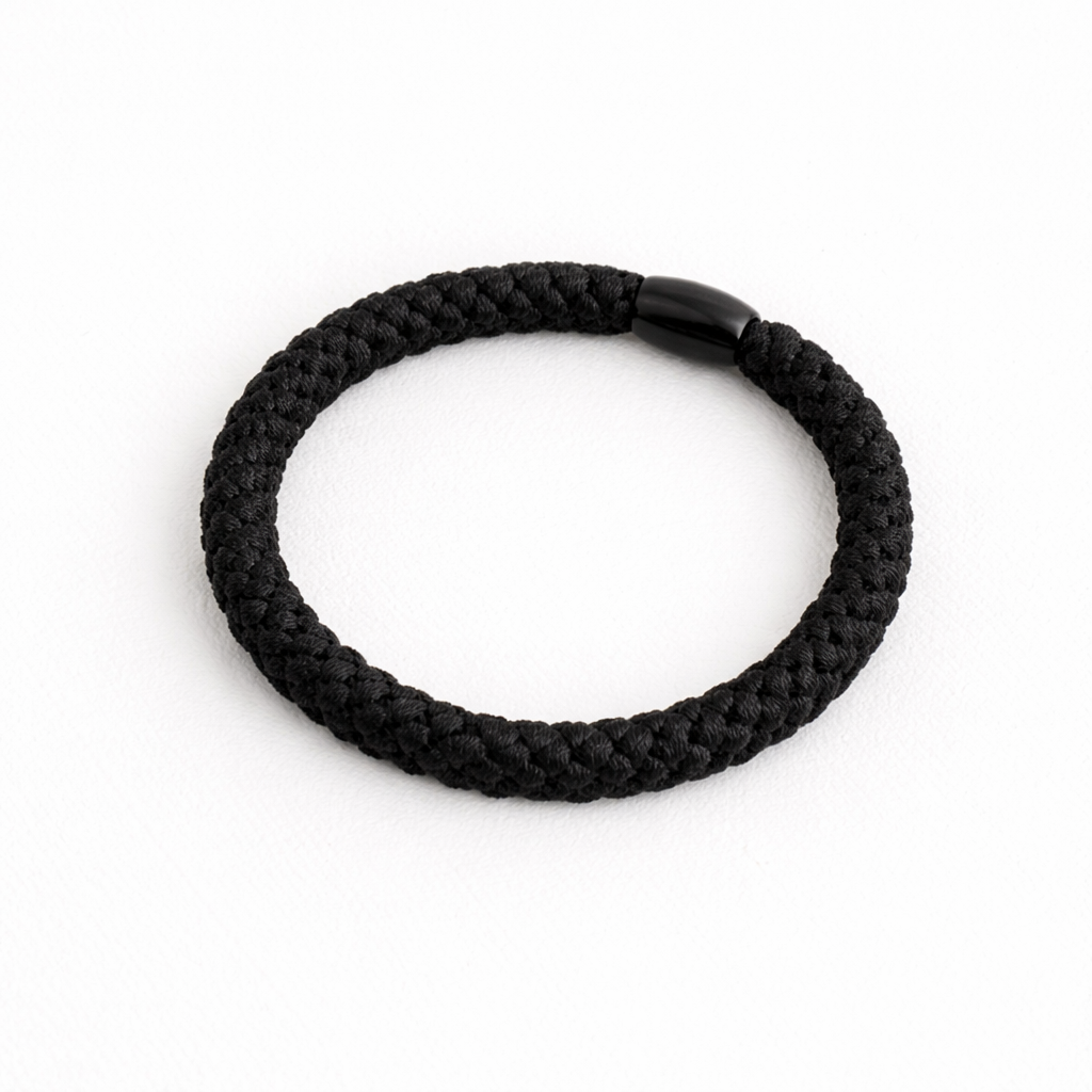 Braided Loop Bracelet — Hair Tie + Wrist Band