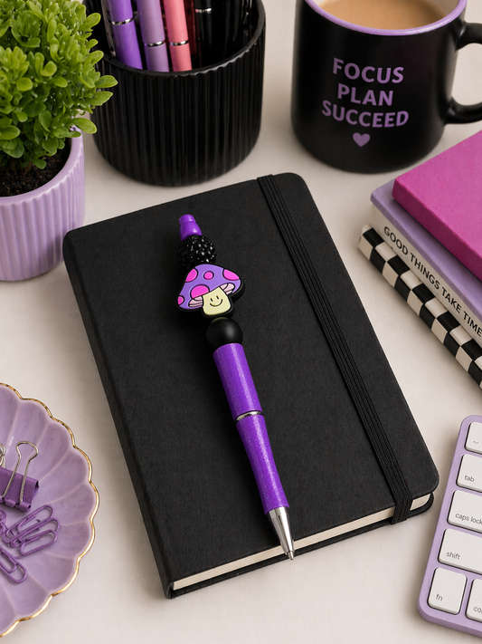 Mushroom Beaded Pen