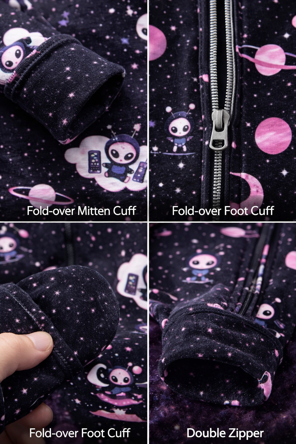 Nova Crush Bamboo Sleeper – Soft, Breathable, and Out-of-This-World Cute!