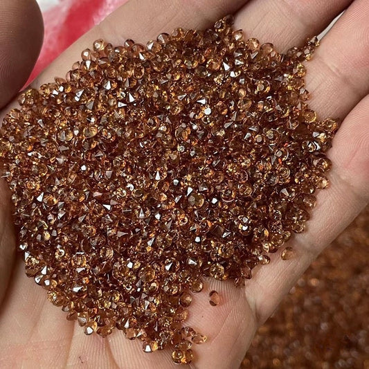 Coffee 3mm Pointback Crystals