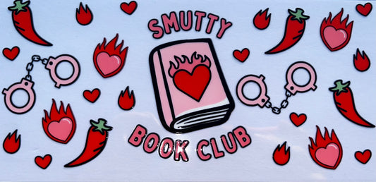Smutty Book Club UV DTF Wrap