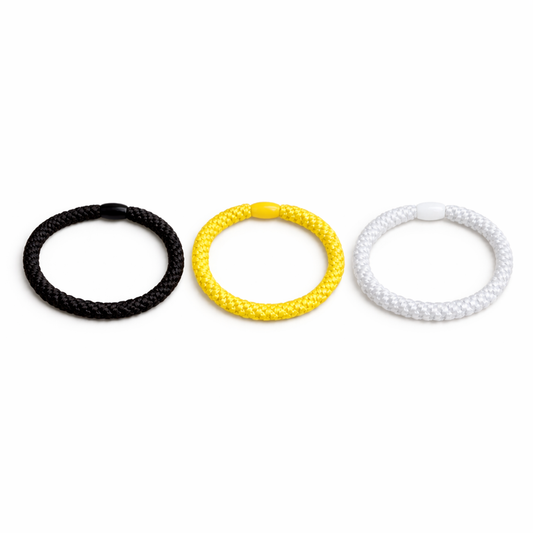 Braided Loop Bracelet — Hair Tie + Wrist Band