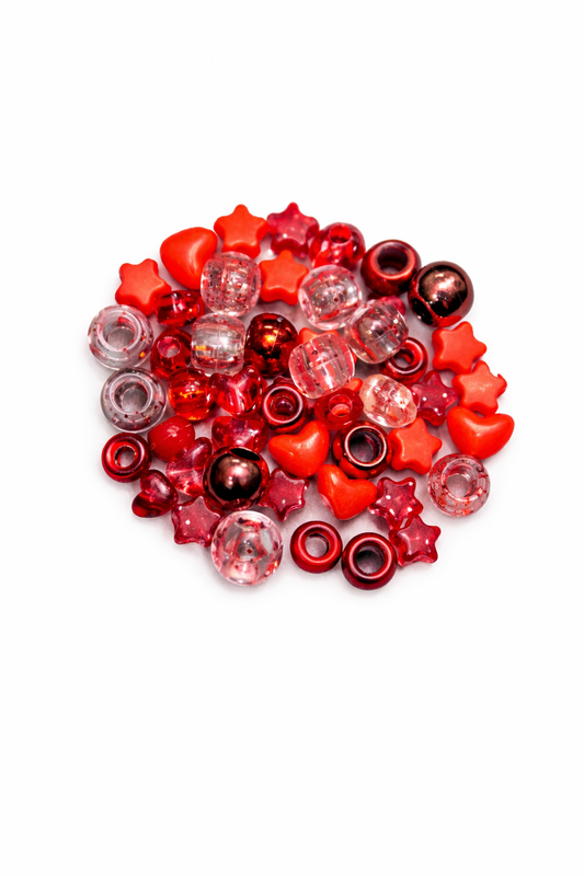 ❤️ Red Bead Shot — Red Mix | Creative Culture