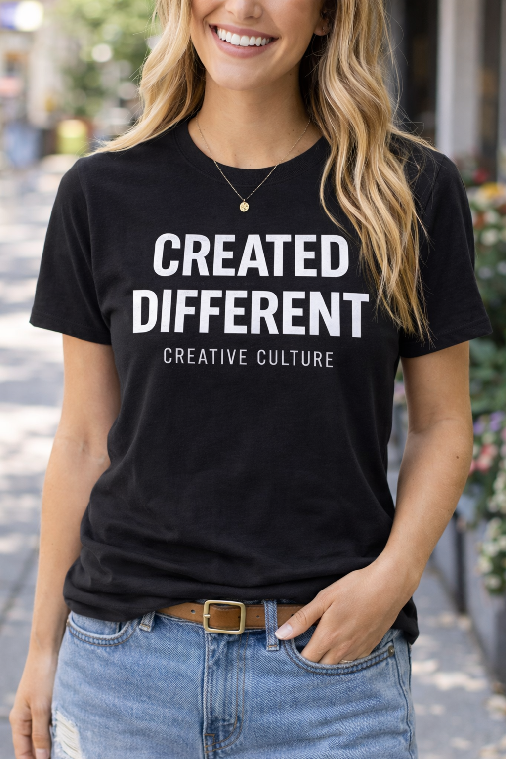 Created Different Statement Tee