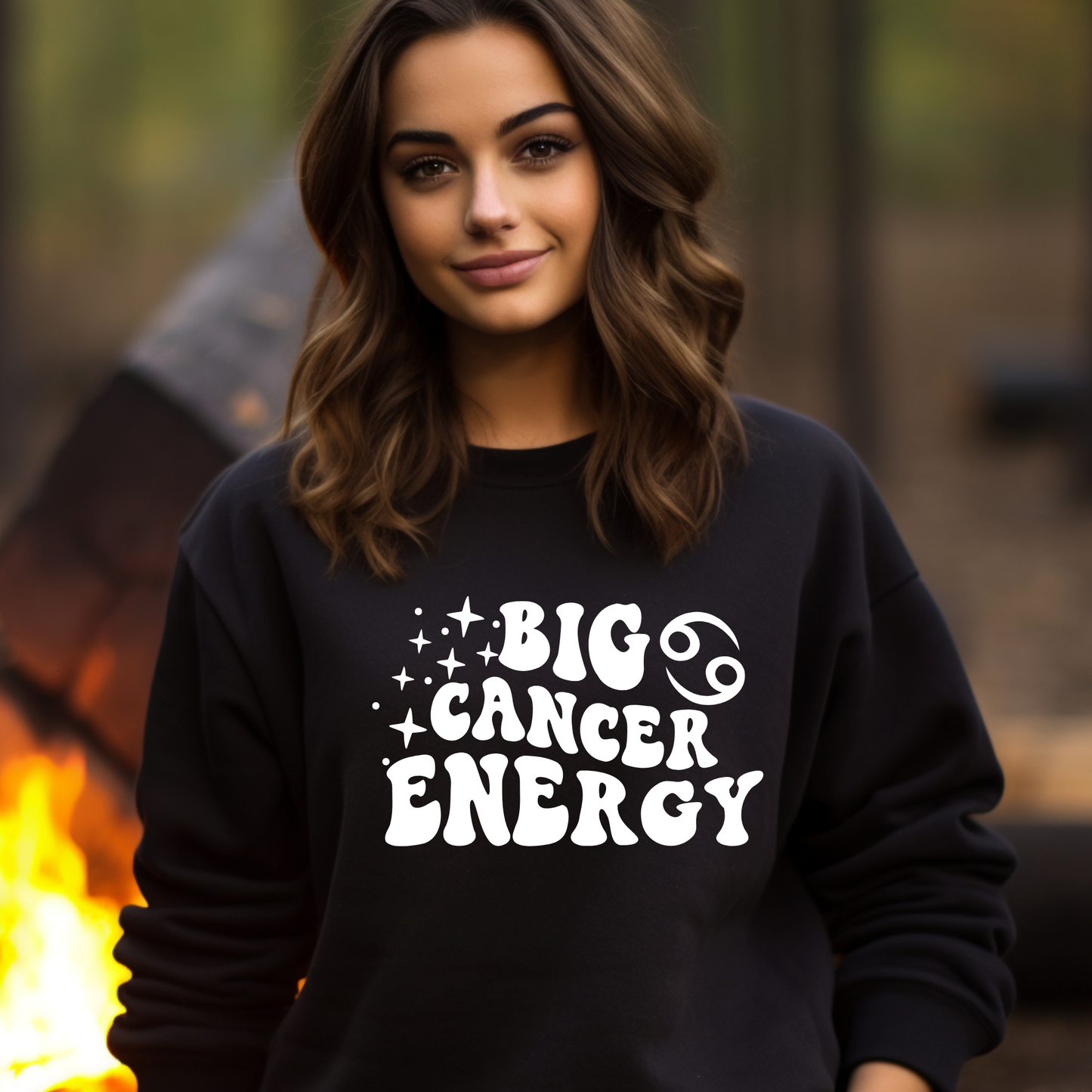 Big Cancer Energy Crewneck – Creative Culture Thread Bar