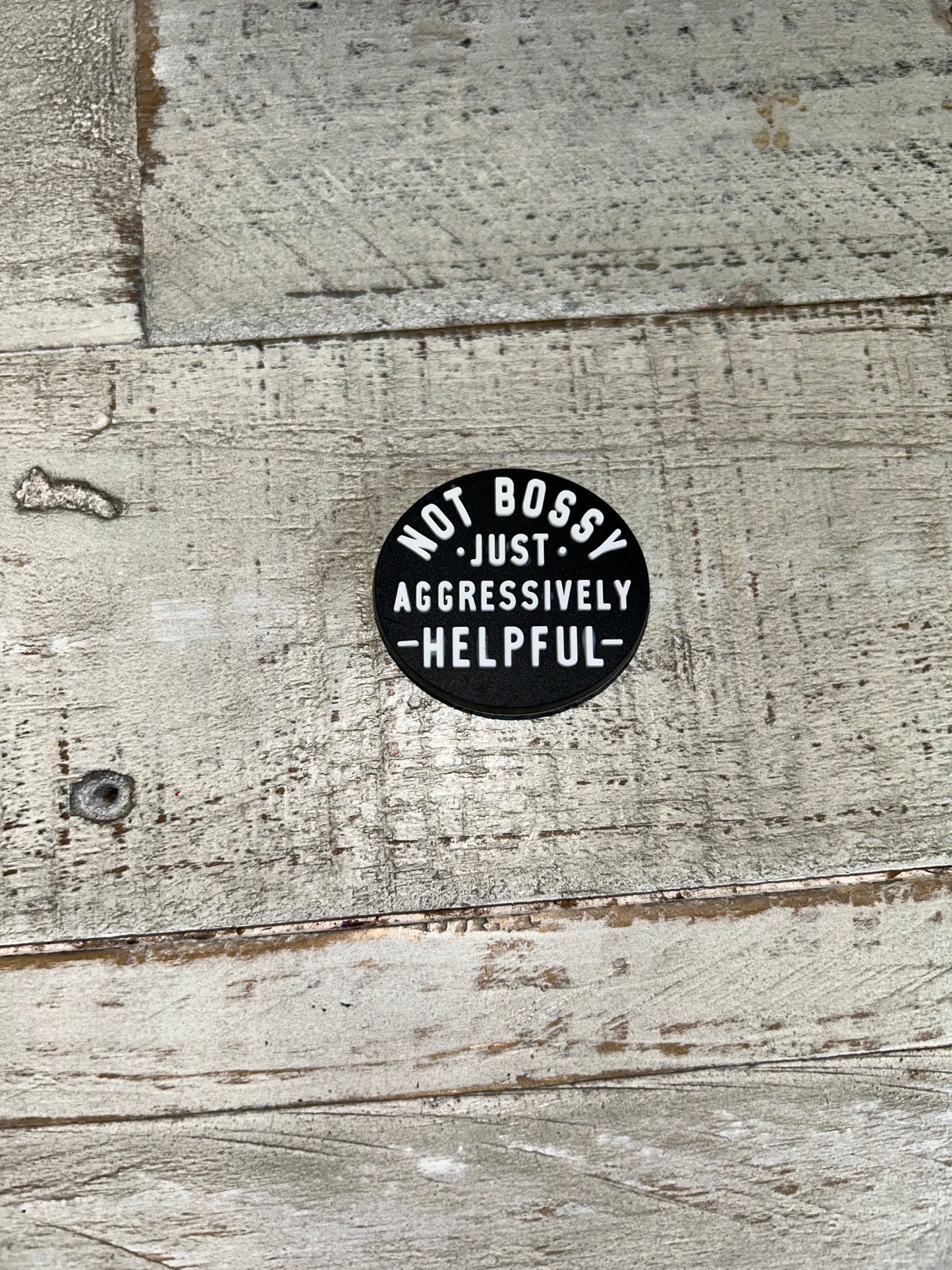 Not Bossy Shoe Charm