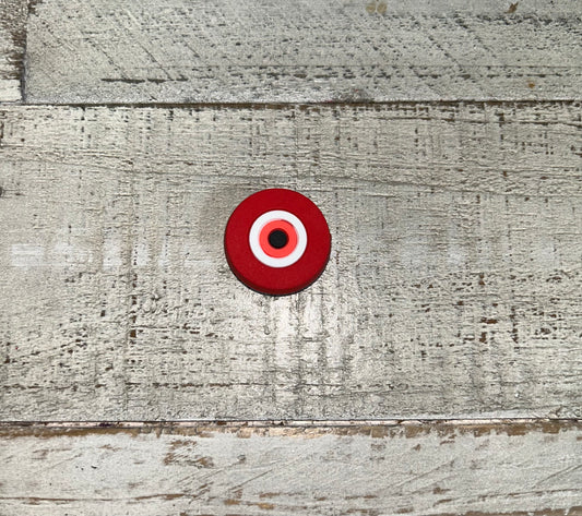 Red Evil Eye Shoe Charm