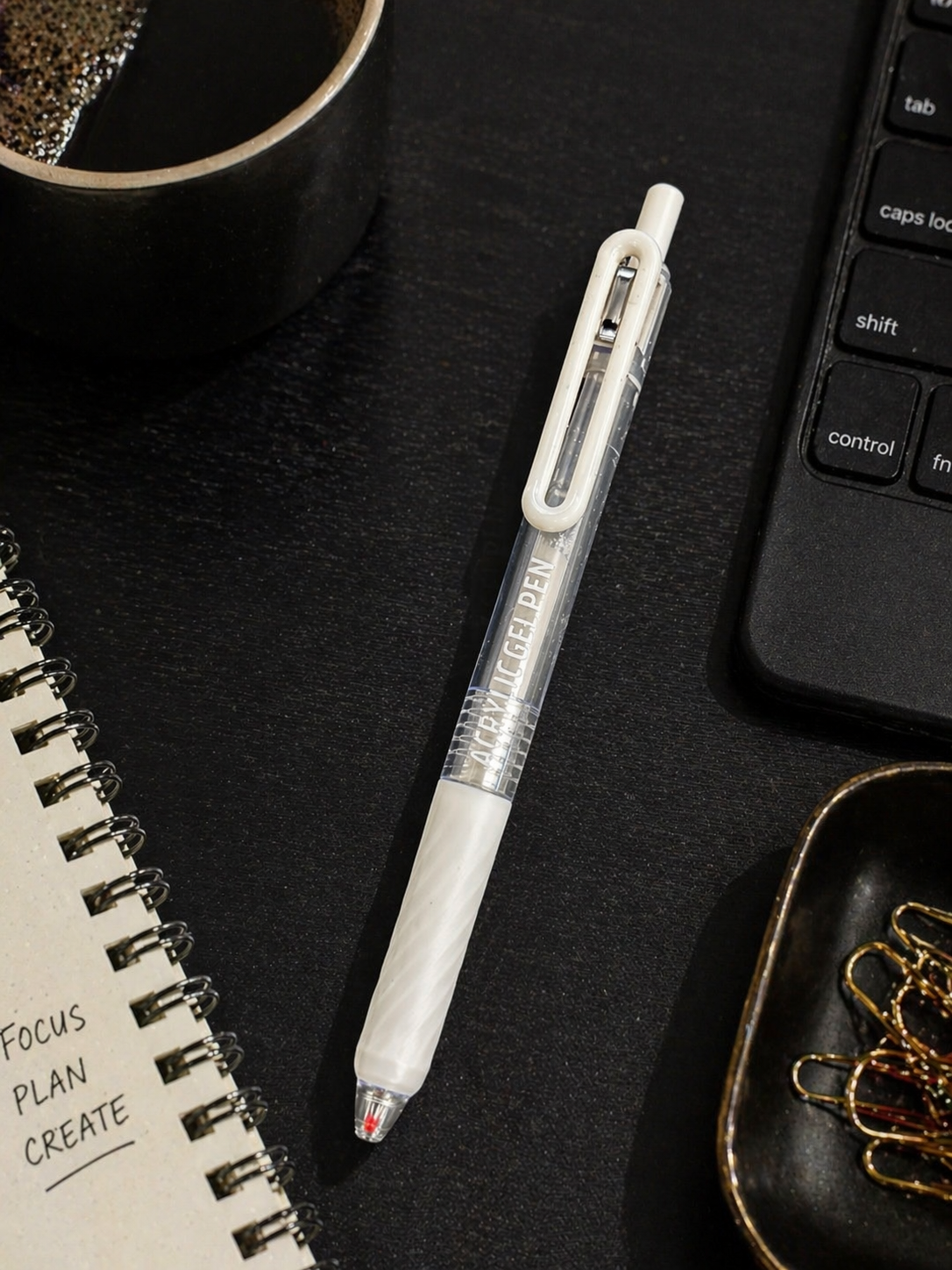 Acrylic Gel Pens – 12 Colors | Smooth Ink Journal Pens (0.7mm)
