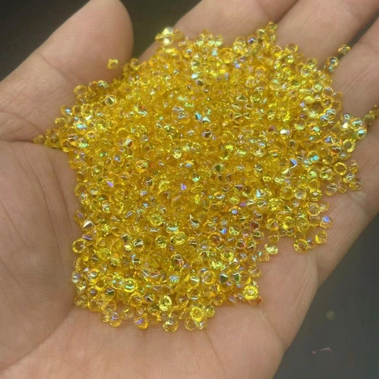 Topaz AB 3mm Pointback Crystals