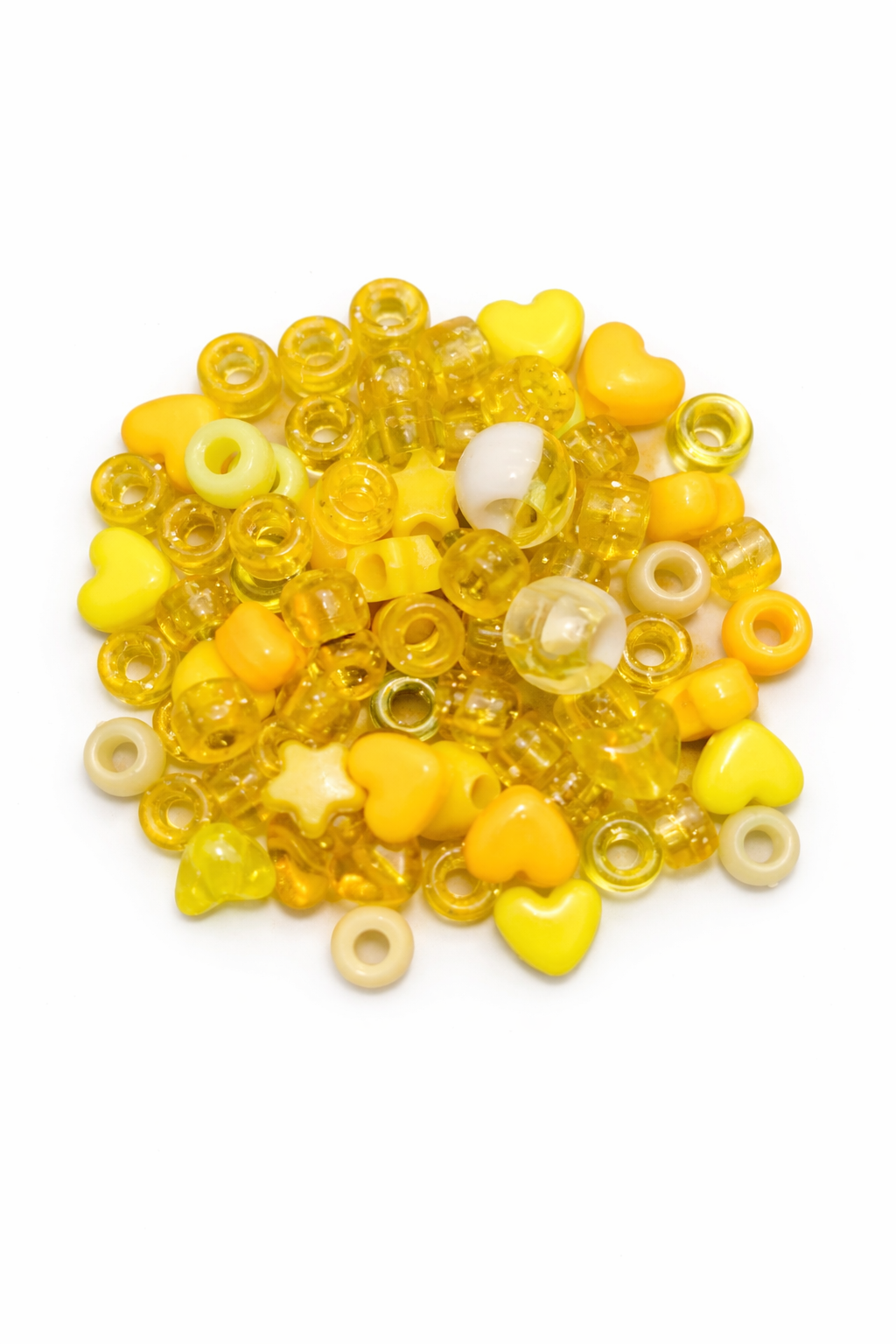 💛 Yellow Bead Shot — Bright Yellow Mix | Creative Culture
