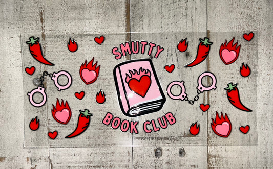 Smutty Book Club UV DTF Wrap
