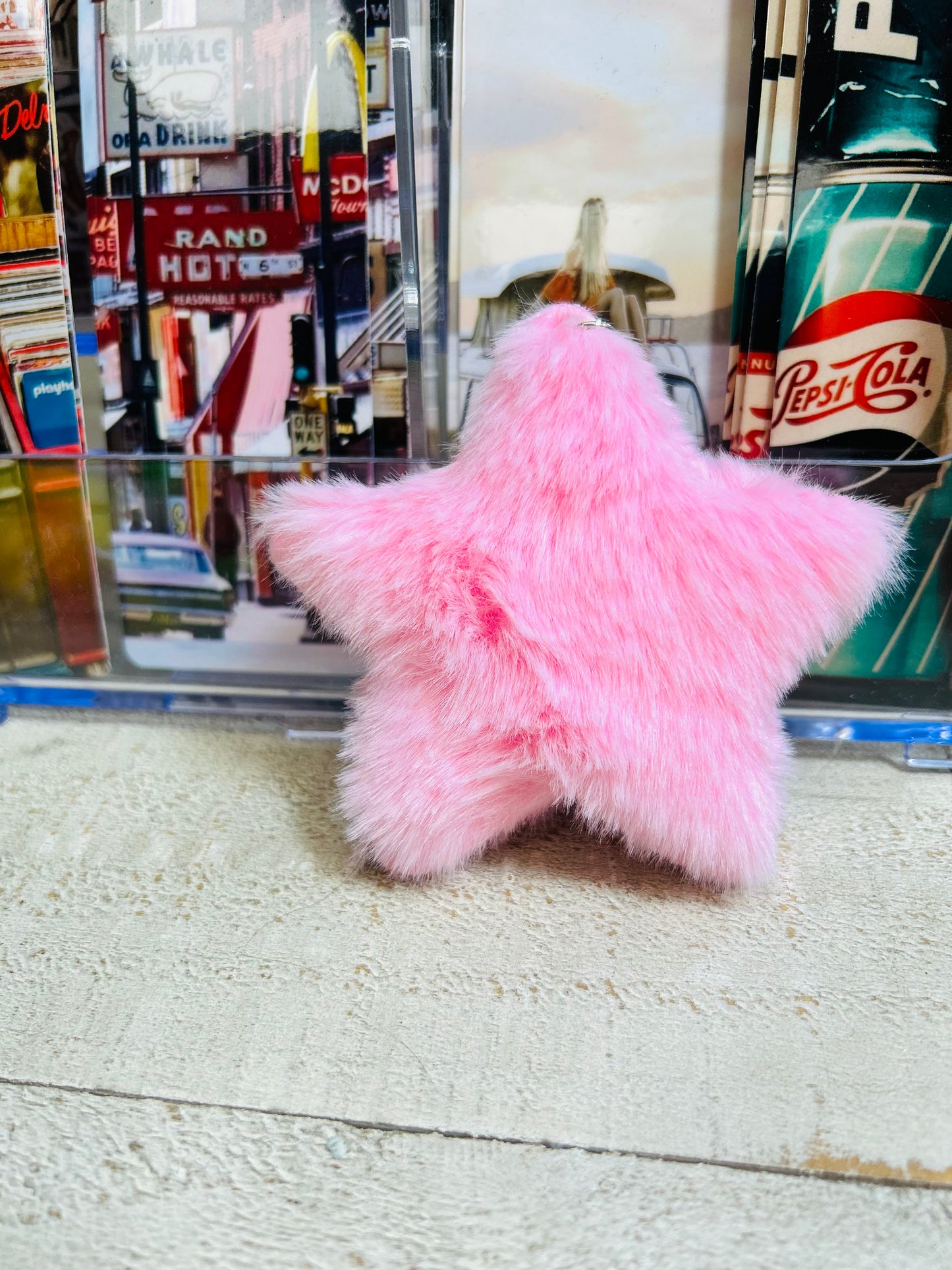 🌟 Starlight Pom Keychains