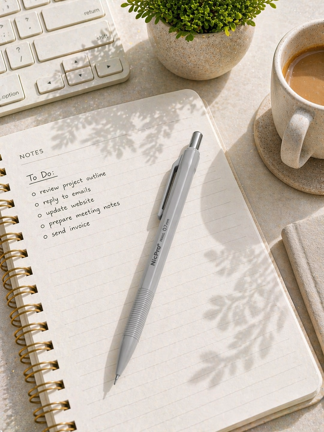 Pastel Mechanical Pencil (.7mm) | Refillable | 5 Colors