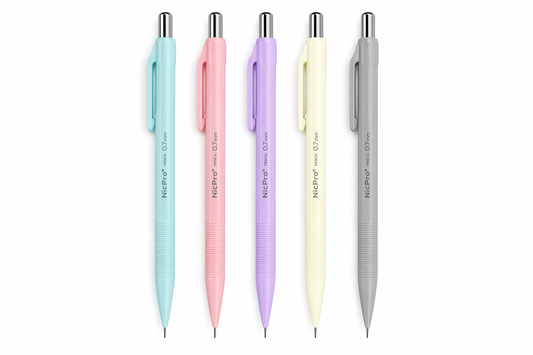 Pastel Mechanical Pencil (.7mm) | Refillable | 5 Colors