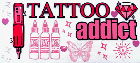 Tattoo Addict UV DTF Wrap