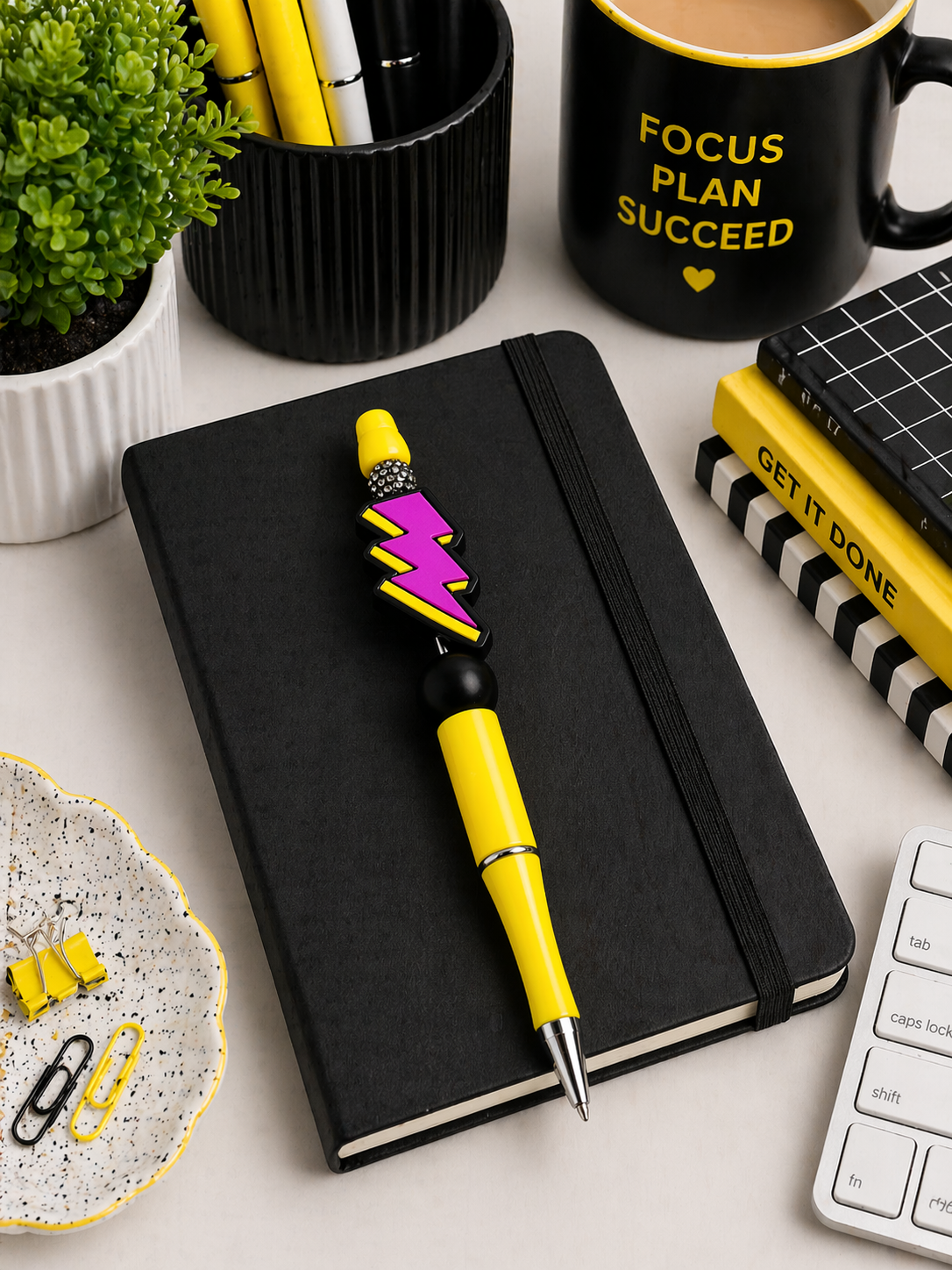 Lightning Beaded Pen