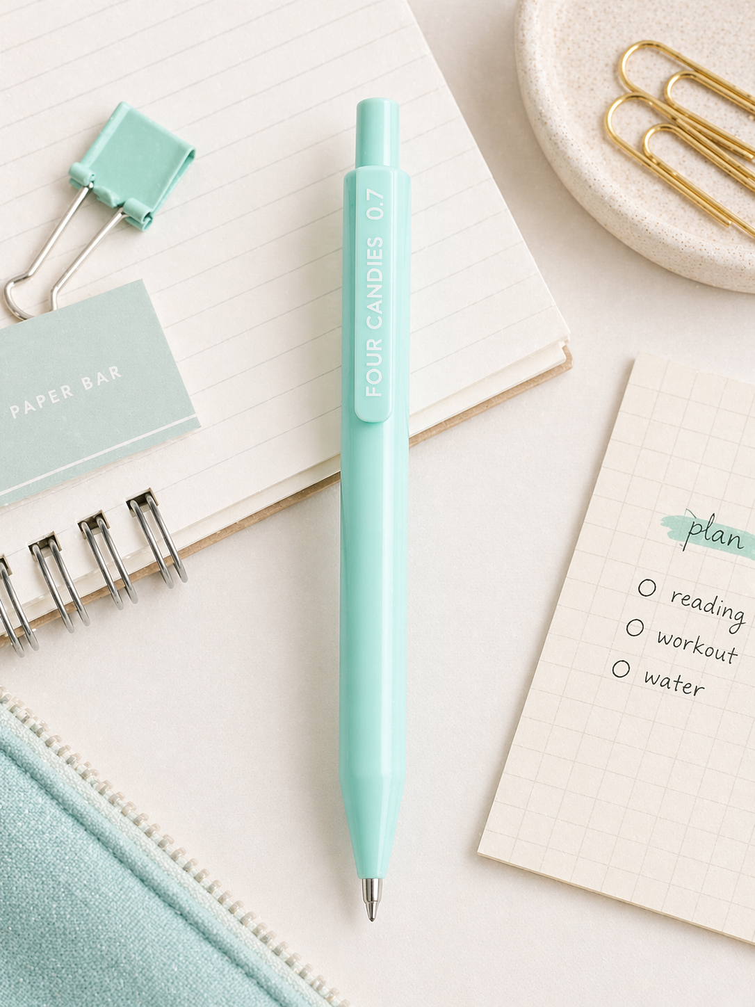 Pastel Mechanical Pencils — 0.5 & 0.7 mm (5 Colors)